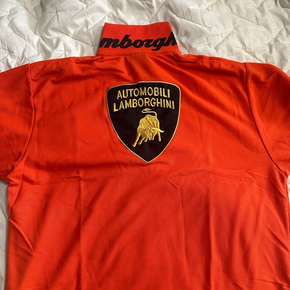 Man’s Lamborghini, authentic polo T-shirts size (XL  FIT size  L )new with tag - Picture 1 of 13
